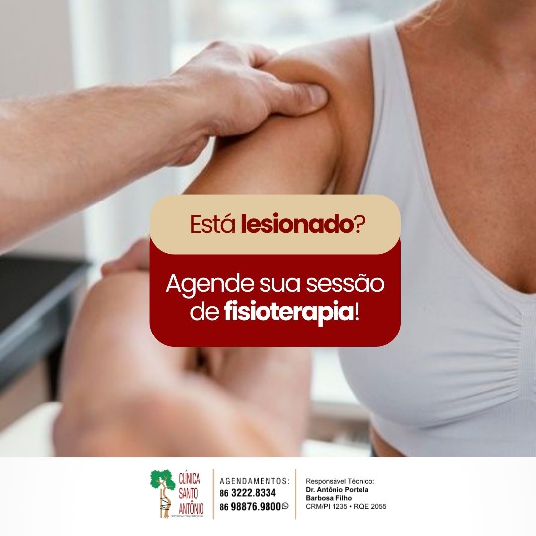 Leia mais sobre o artigo Está lesionado? Agende uma sessão de fisioterapia.