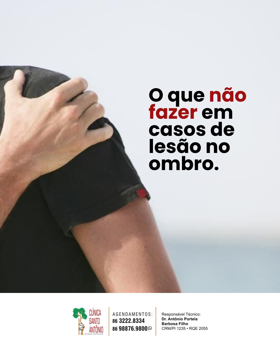 Leia mais sobre o artigo O que NÃO fazer em caso de lesão no ombro?