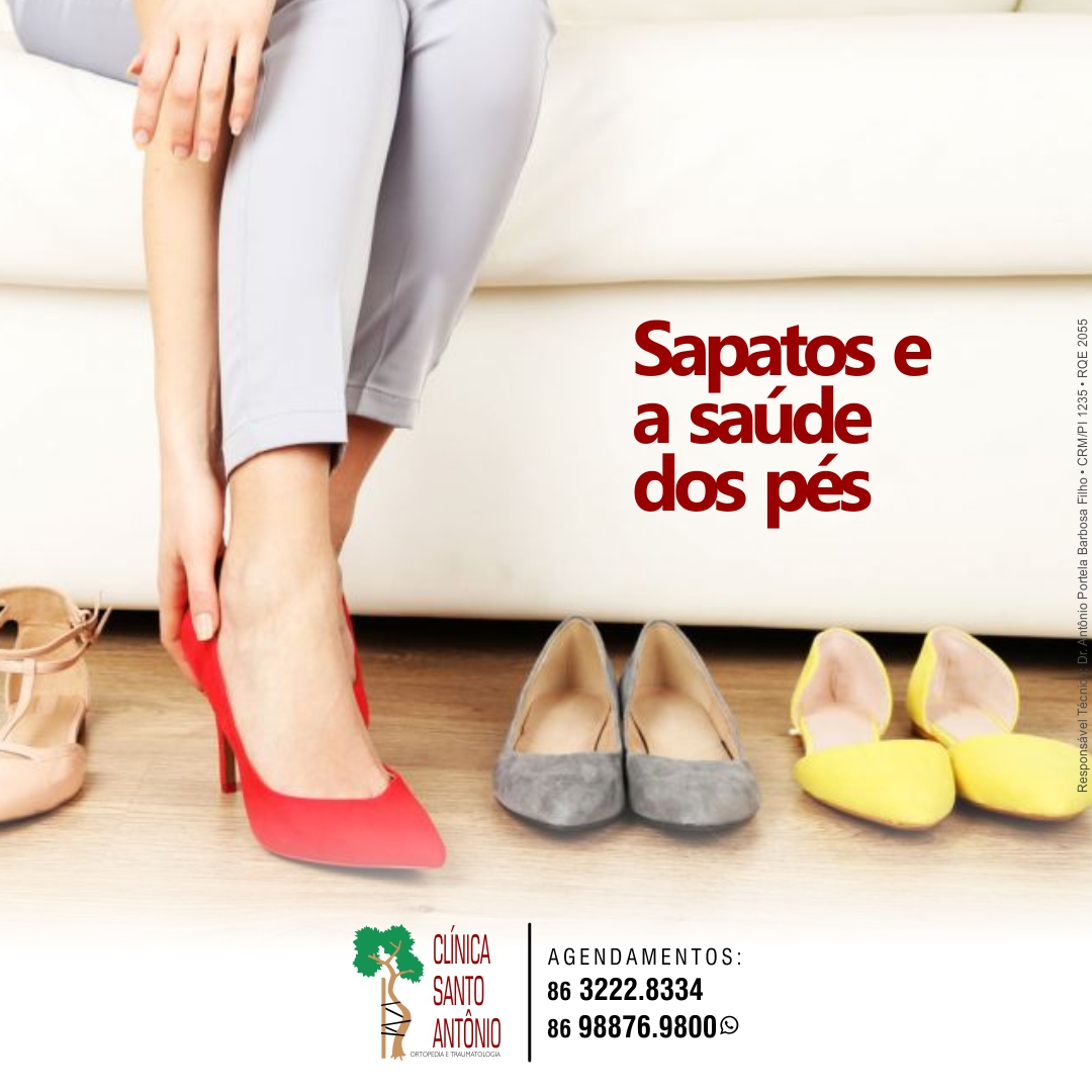 Leia mais sobre o artigo Sapatos e a saúde dos pés