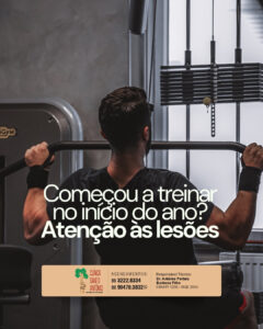 Leia mais sobre o artigo Começou a treinar? Cuidado cm as lesões.