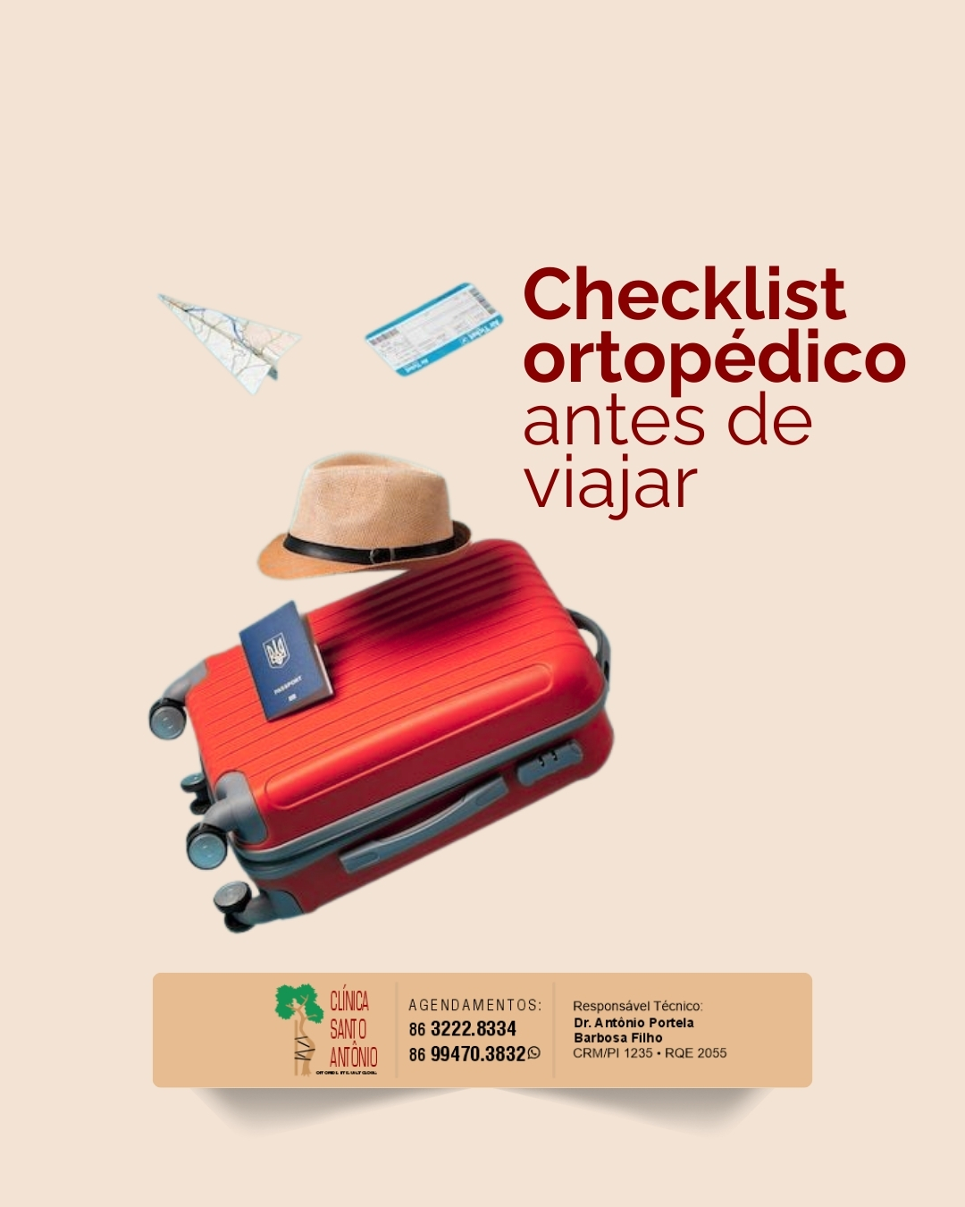 Leia mais sobre o artigo Checklist ortopédico antes de viajar