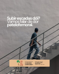 Leia mais sobre o artigo Subir escada dói? Pode ser sinal de síndrome da dor patelofemoral.