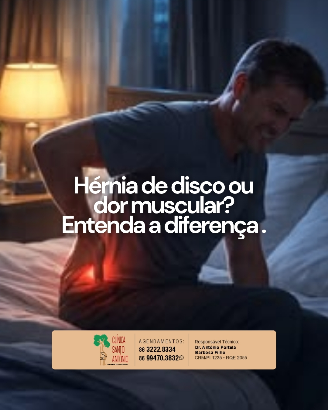 Leia mais sobre o artigo Hérnia de disco ou dor muscular?
