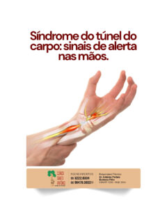 Leia mais sobre o artigo Síndrome do túnel do carpo